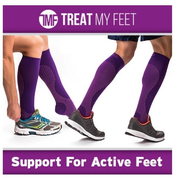 Treat My Feet, New and Sealed, Compression Socks • Size Medium • Knee High - Picture 4 of 6